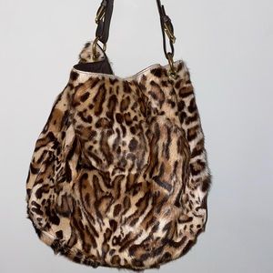 Ralph Lauren Cheetah Hobo Bag